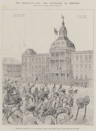 The Transvaal War, the Occupation of Pretoria by Melton Prior